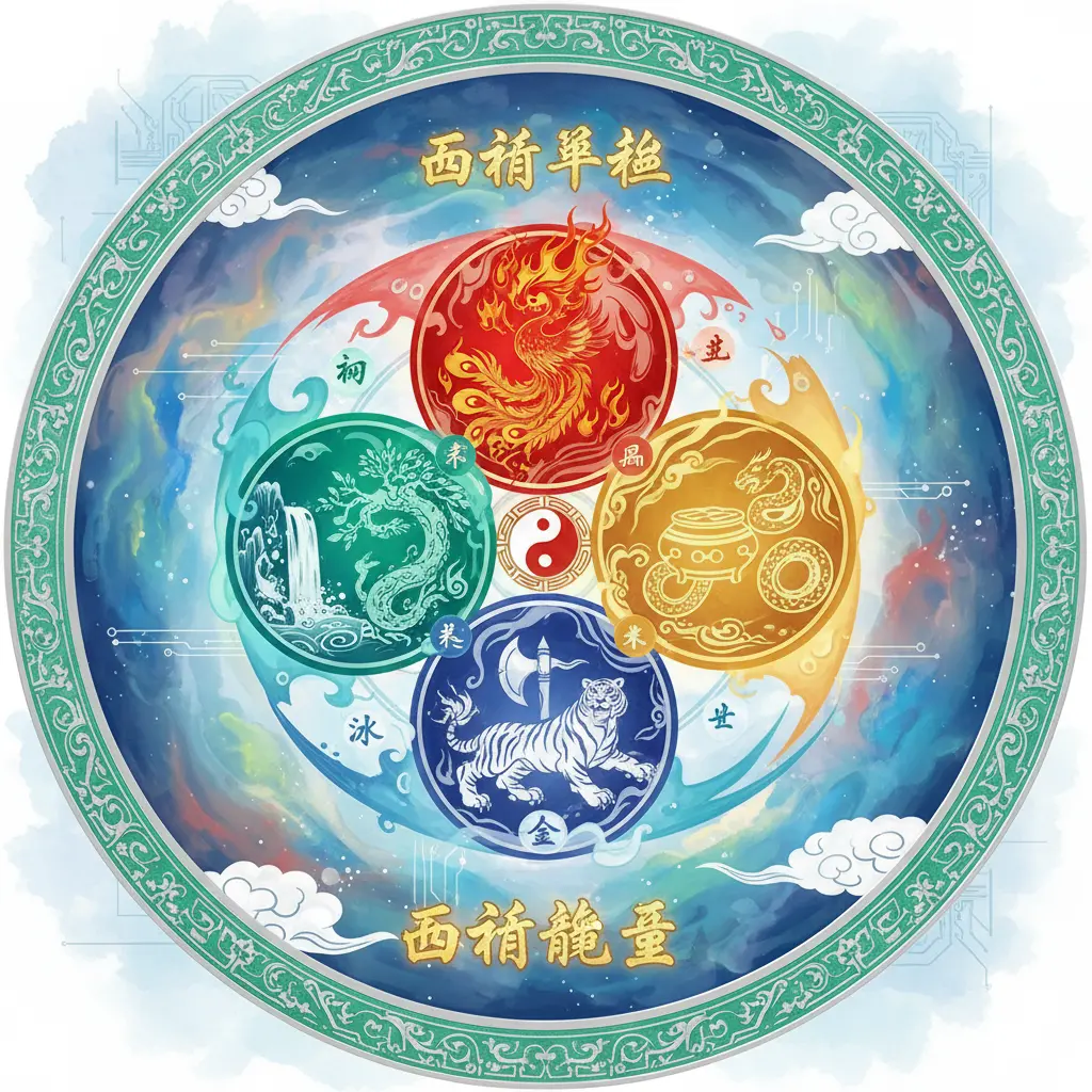 五行平衡 - 五行能量