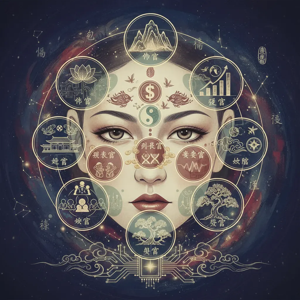 面相學 - 十二宮