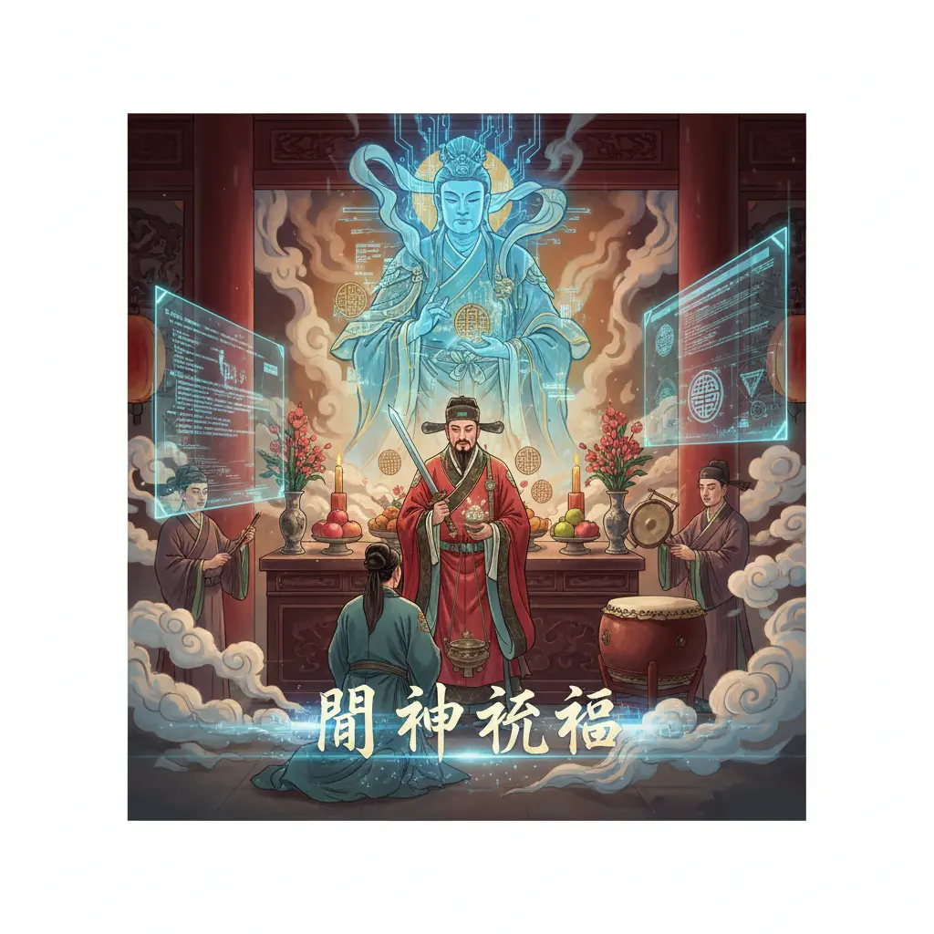 道教問神 - 宗教儀式