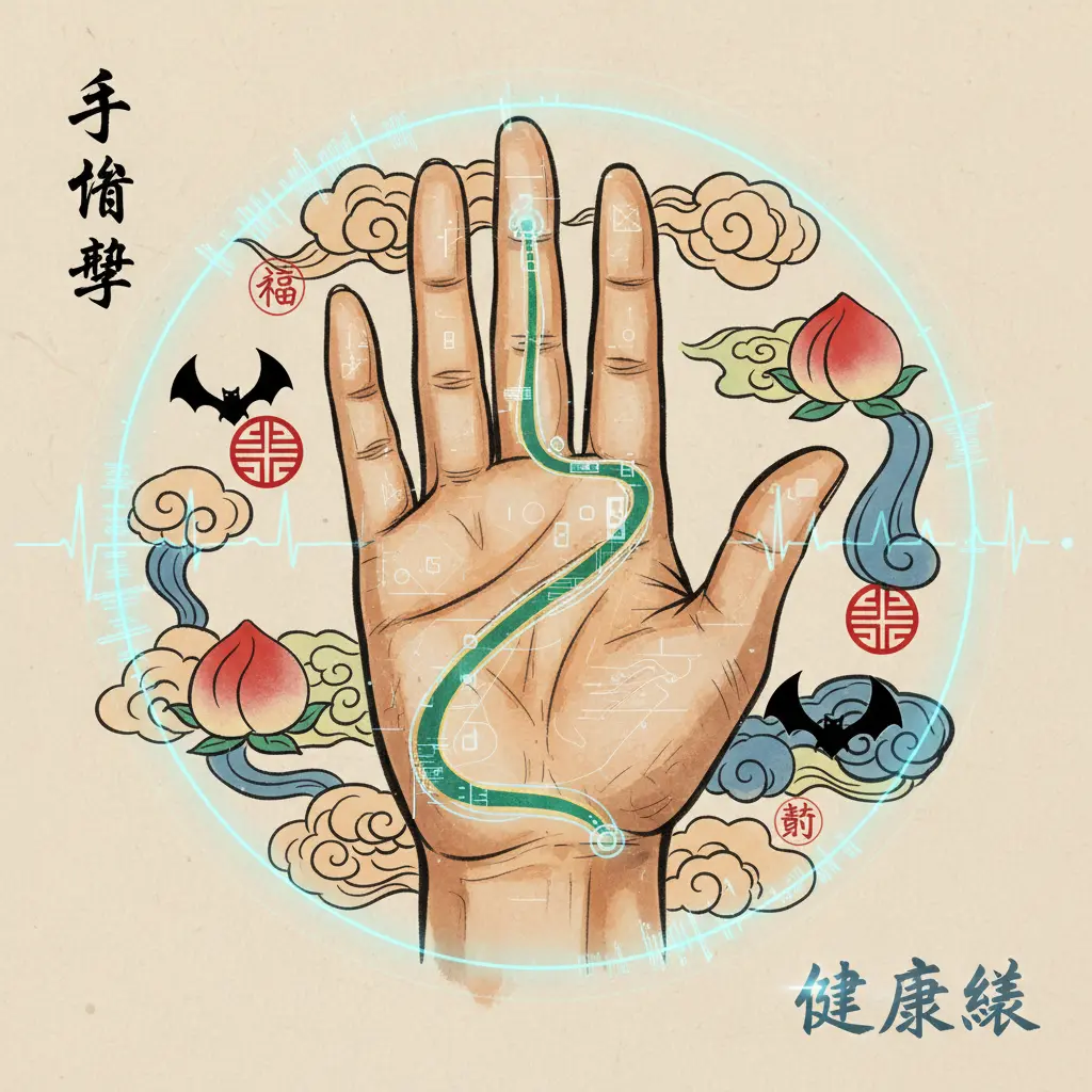 手相學 - 健康線