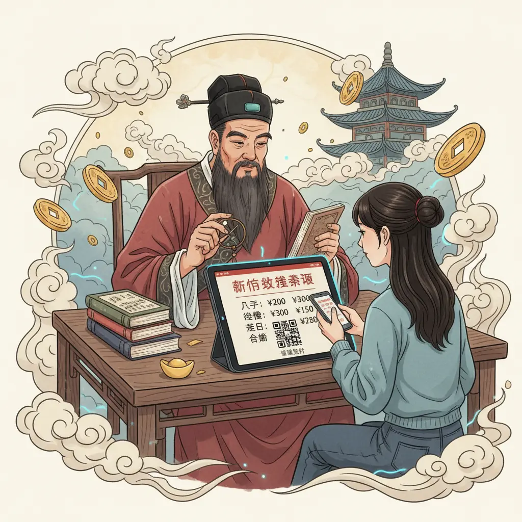 算命收費 - 算命師