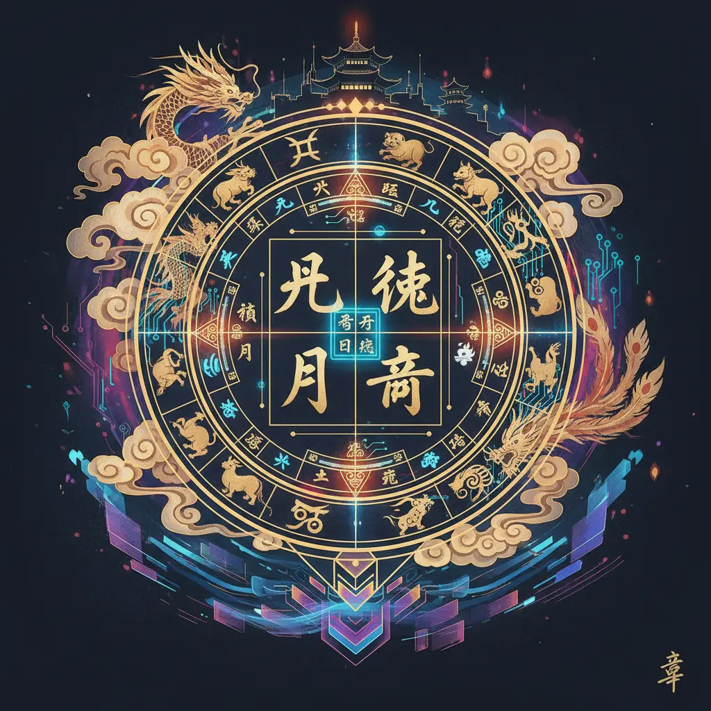 八字 - 八字命盤