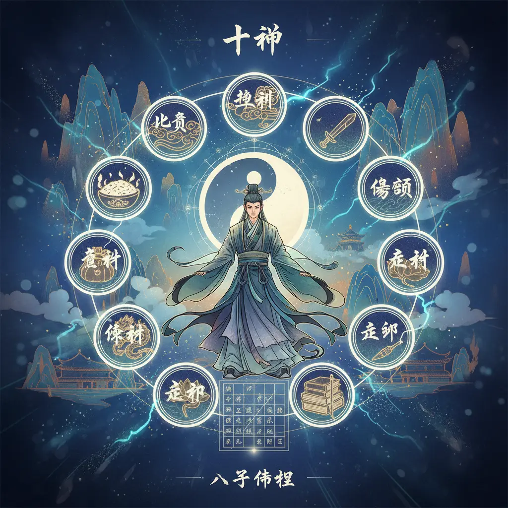 八字命理 - 十神