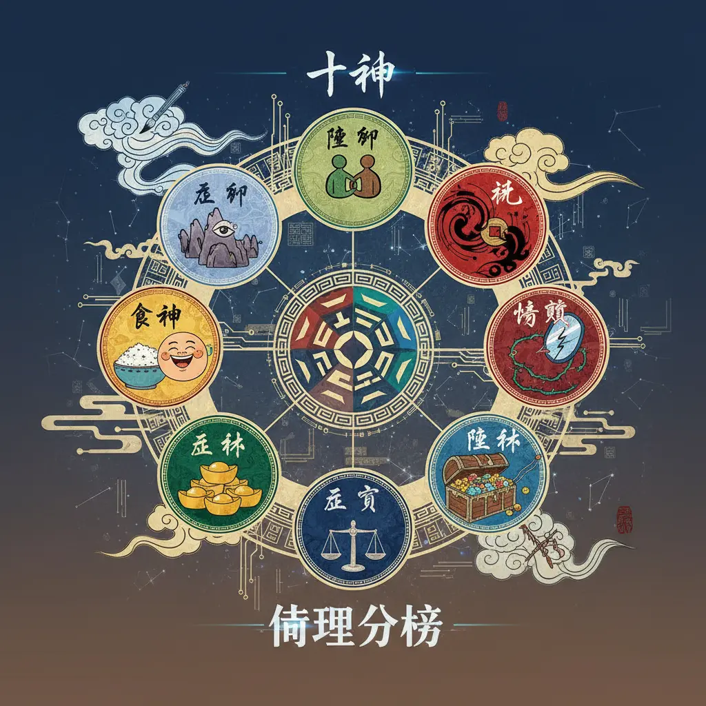 命理分析 - 十神