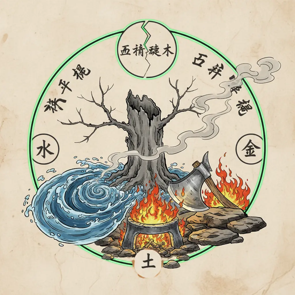 五行平衡 - 五行缺木