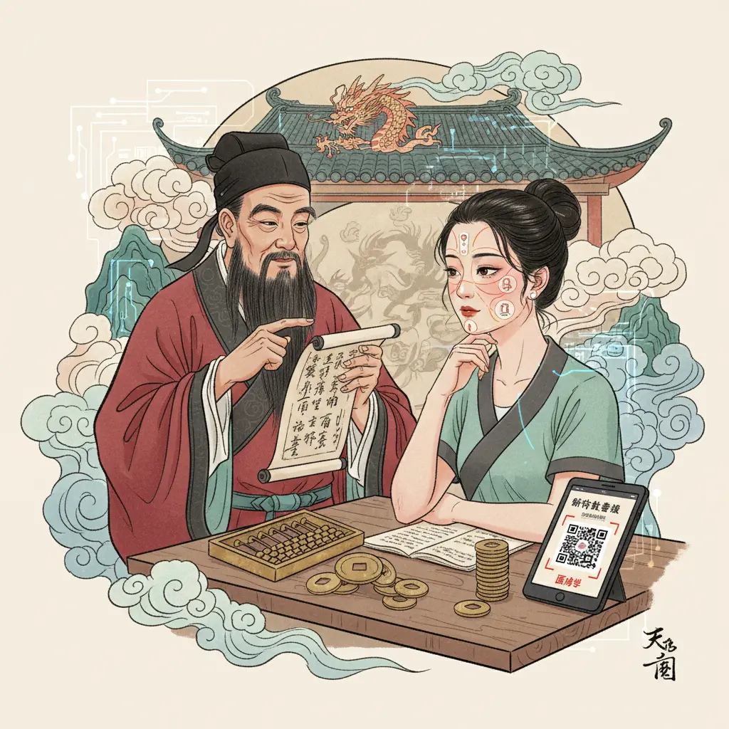 算命收費 - 面相學