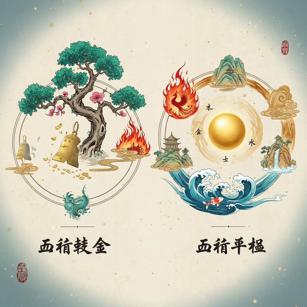 五行平衡 - 五行缺金